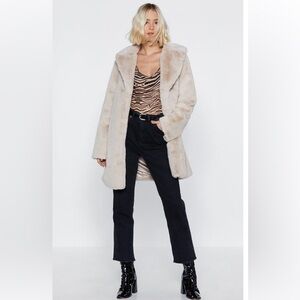 faux fur coat